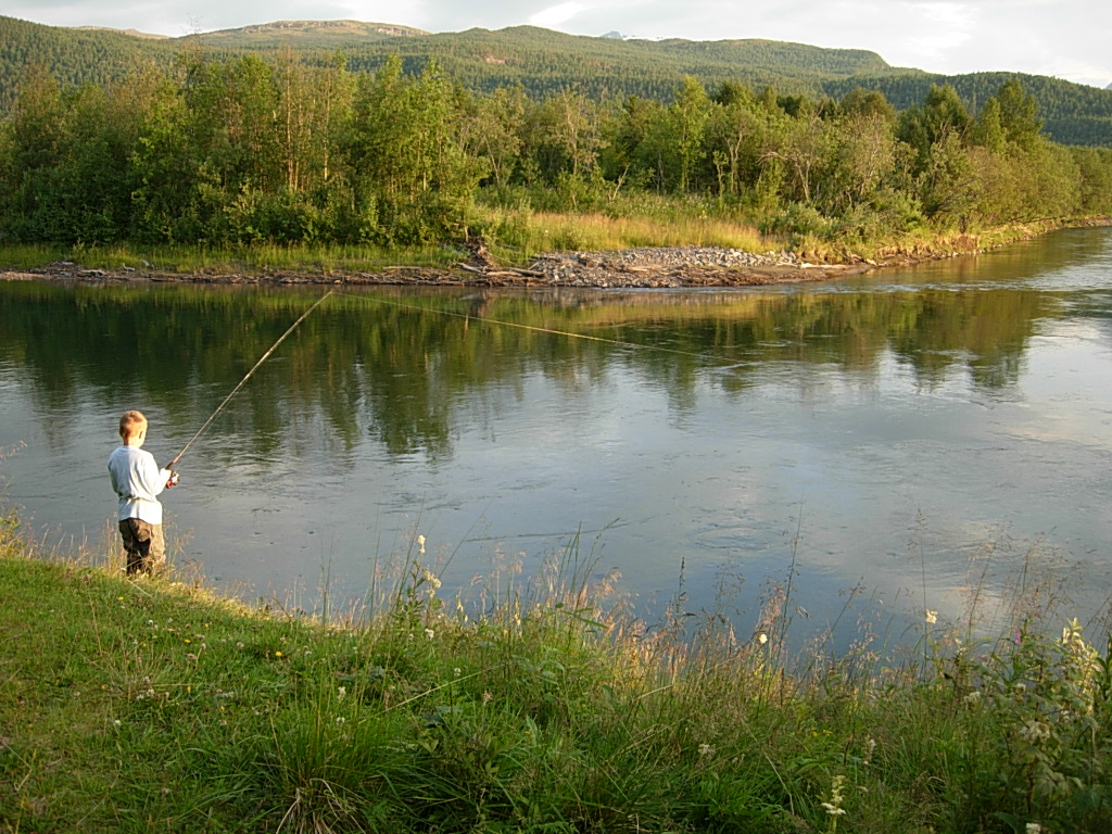 Utløpet av kirkeselva